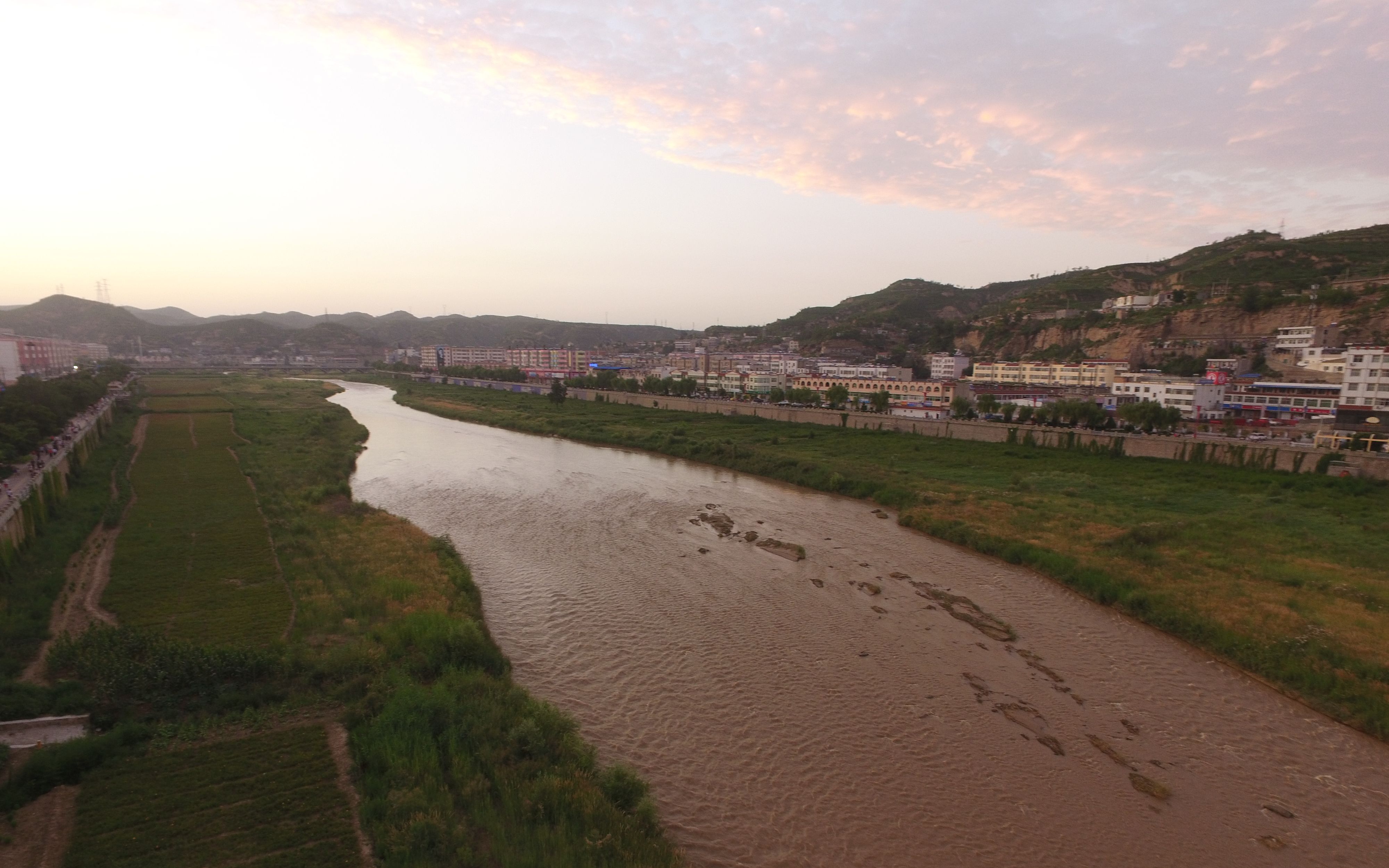 上帝视角陕北绥德