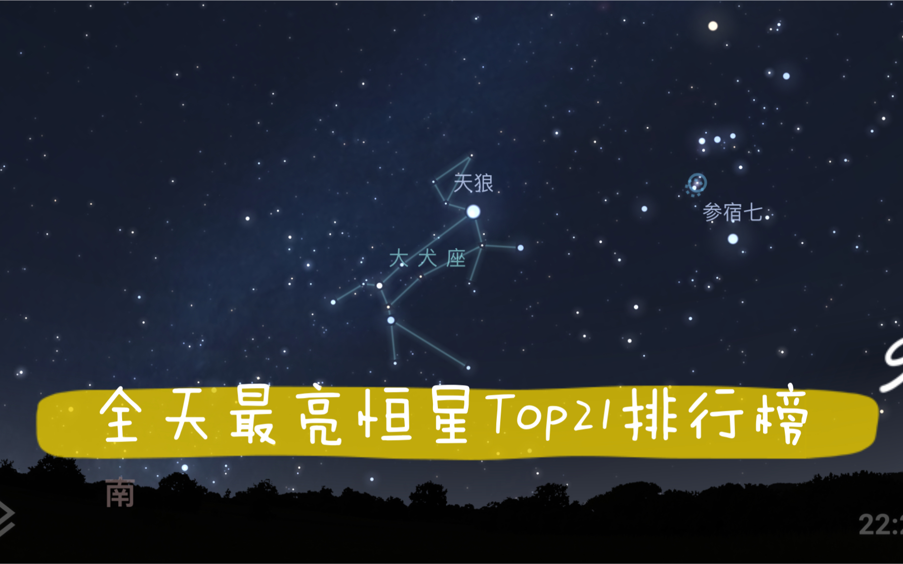 [图]盘点全天最亮的21颗恒星，牛郎织女双双上榜，第一亮星是谁？