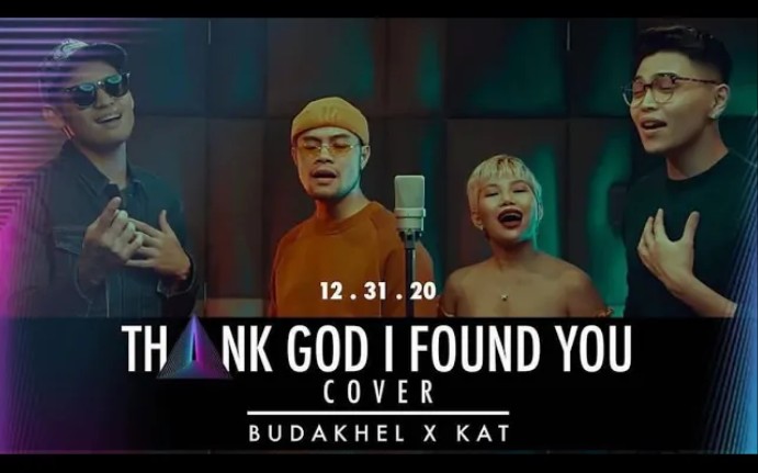 [图]【梳子姐 Katrina Velarde】感动翻唱牛姐彩虹冠单《Thank God I Found You》！和声美哭！附加个人独唱现场力飚G5！