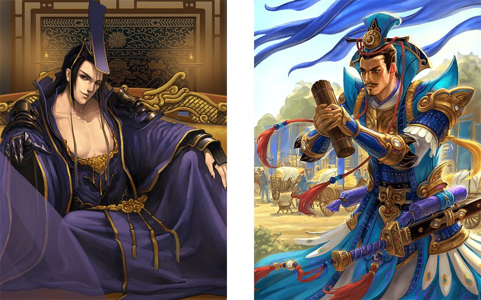 三国杀十周年 国战 曹丕李典这组合就离谱 面对4蜀1轮5杀结束战斗