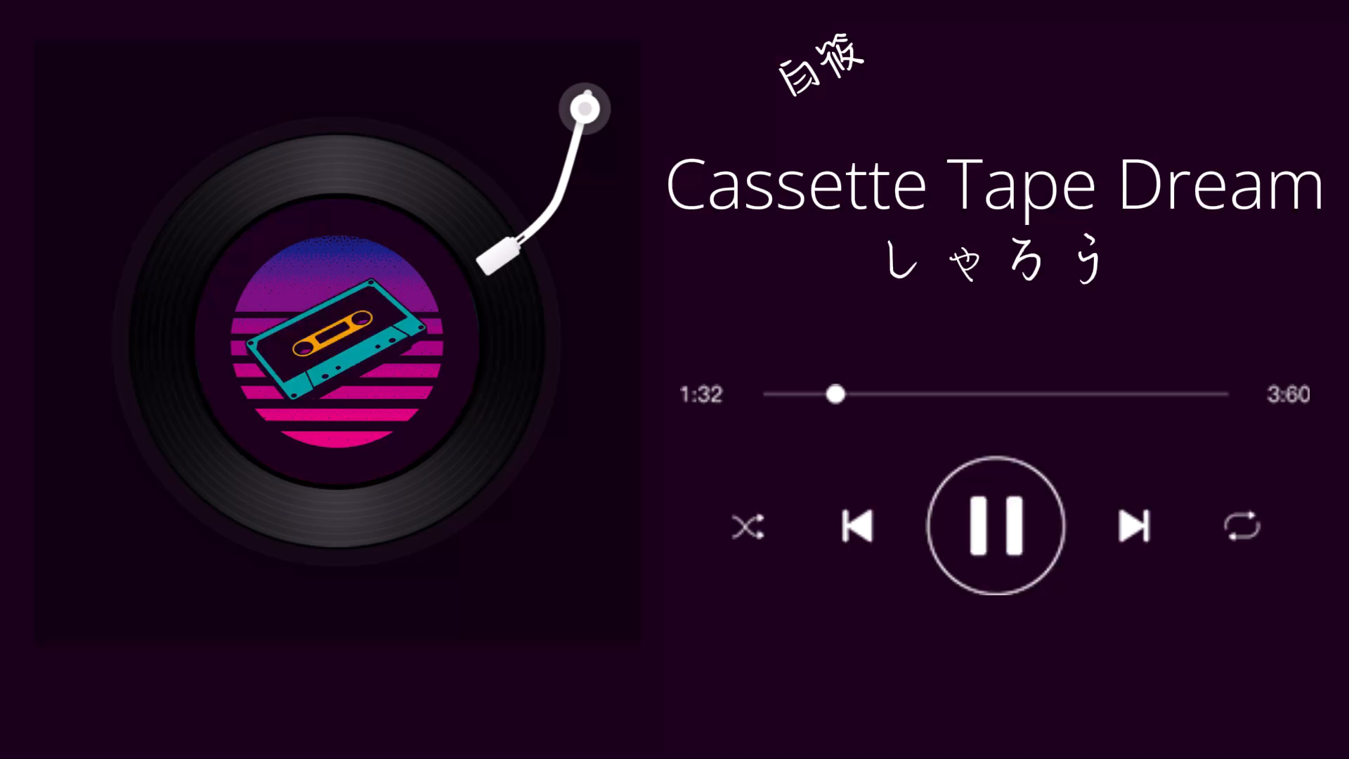 【日推歌单】"生命有限,请浪费在更美好的事物上" | 《cassette tape