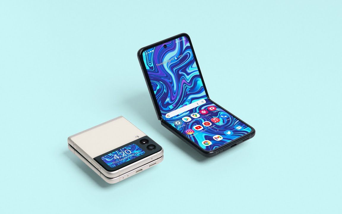 【4k】【手机测评】三星galaxy z flip 3 手机测评