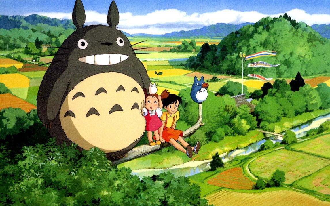 【小白歌】龙猫插曲 久石让《风之甬道》尤克里里单音指弹版_哔哩哔哩