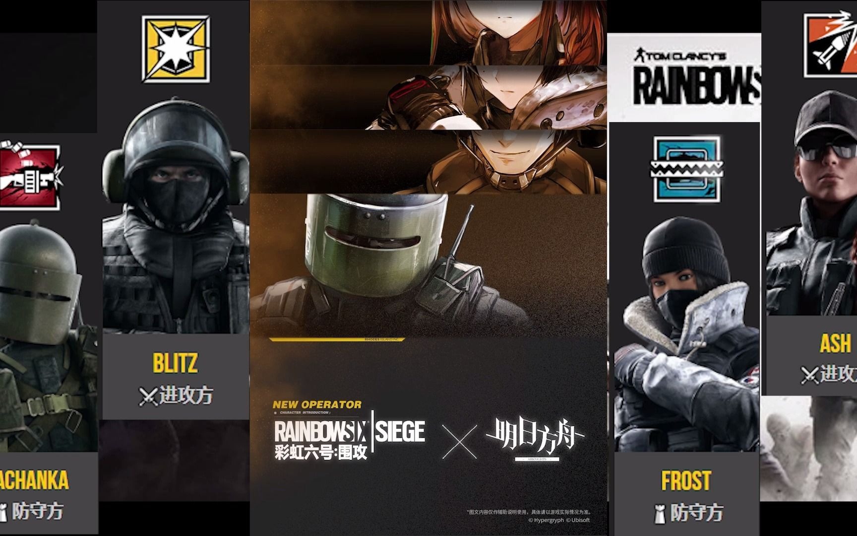 明日方舟x彩虹六号战车tachanka分析与讲解5