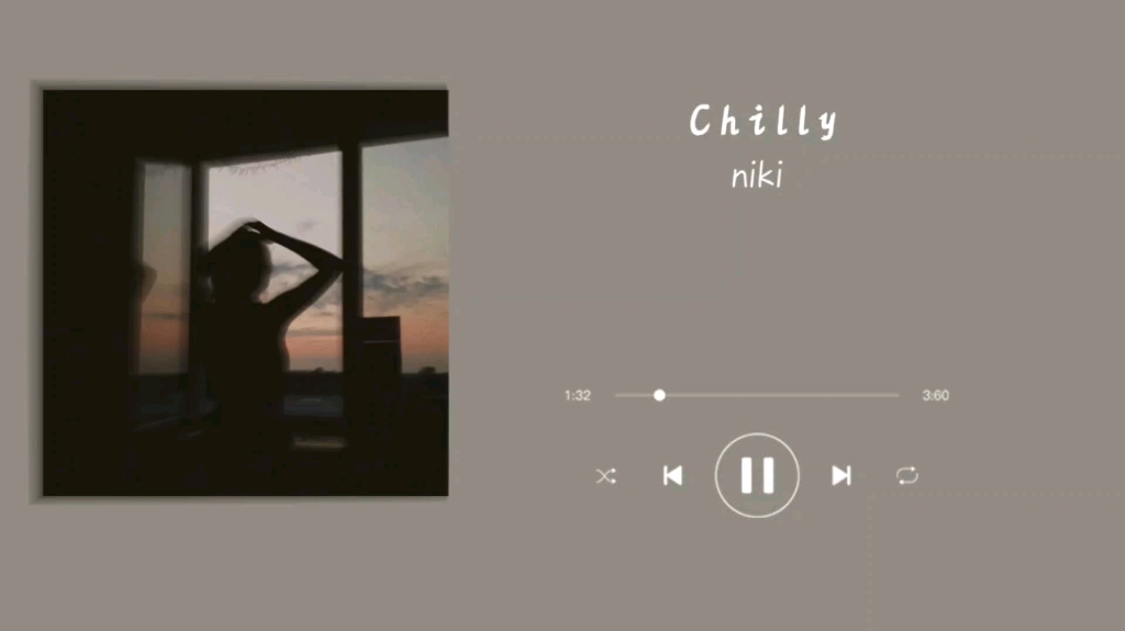 [图]【每日歌单】NIKI《chilly》有些东西可以生长 不让爱生根发芽。