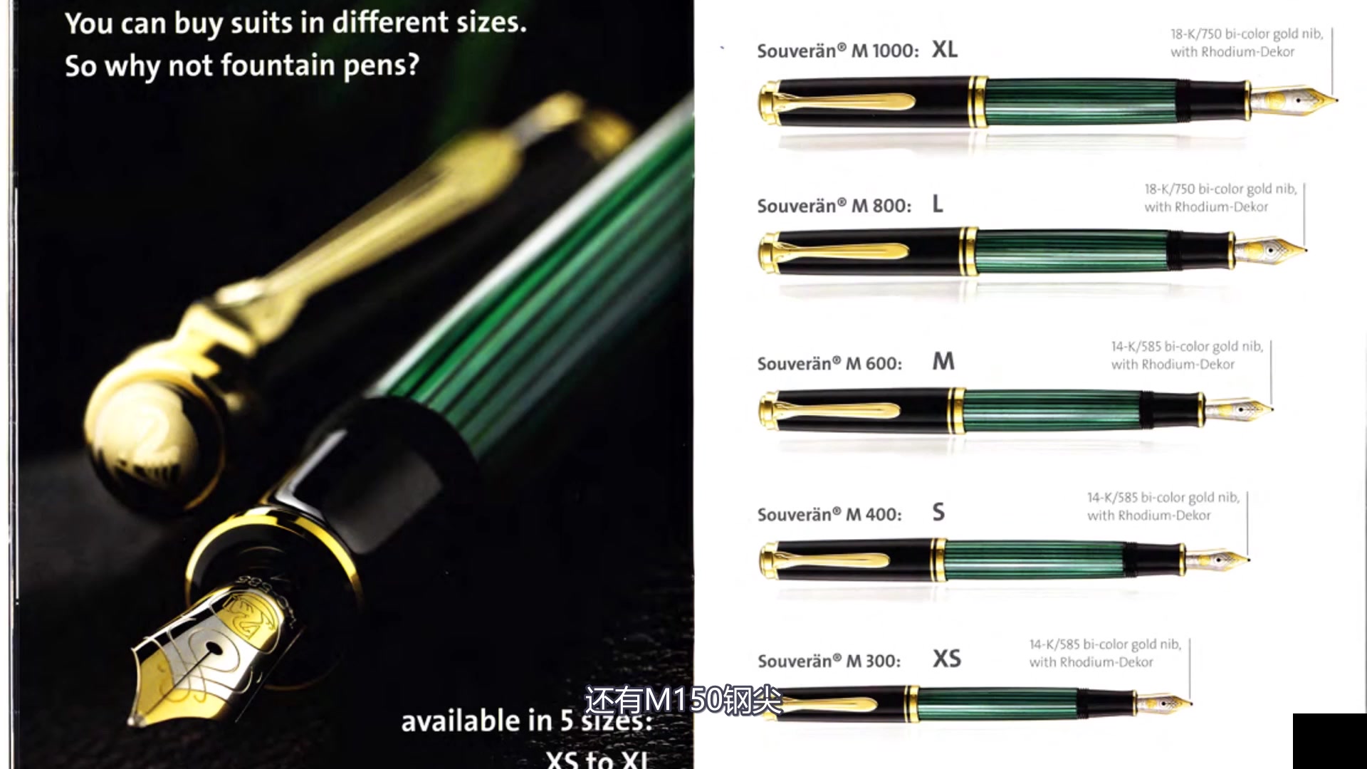 [毛顿聊笔]龙鸟派犀水之 pelikan m800 系列钢笔介绍_哔哩哔哩_bili