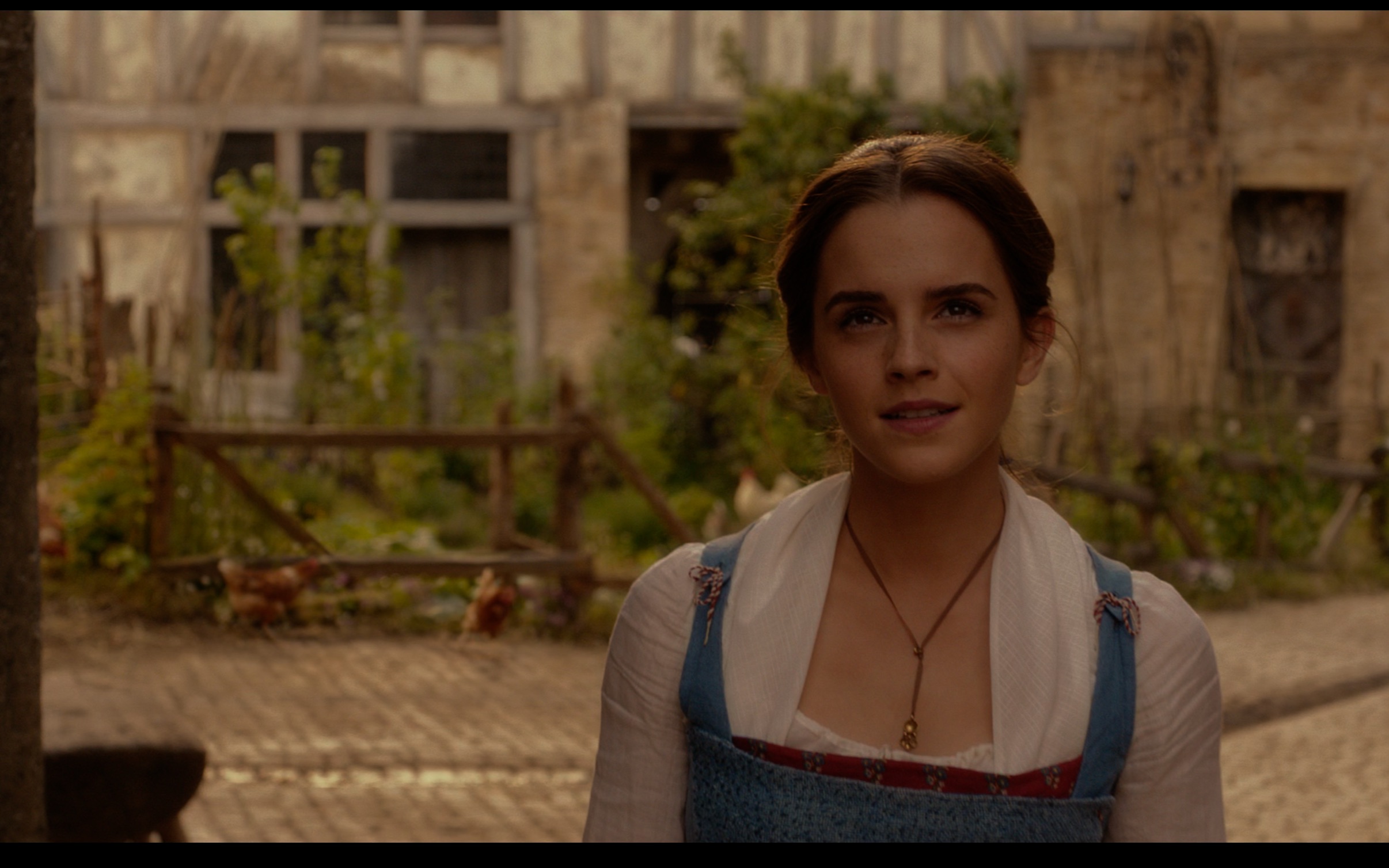 [图]【4K60FPS HDR】美女与野兽真人版《Belle（Emma Watson/Luke Evans）》