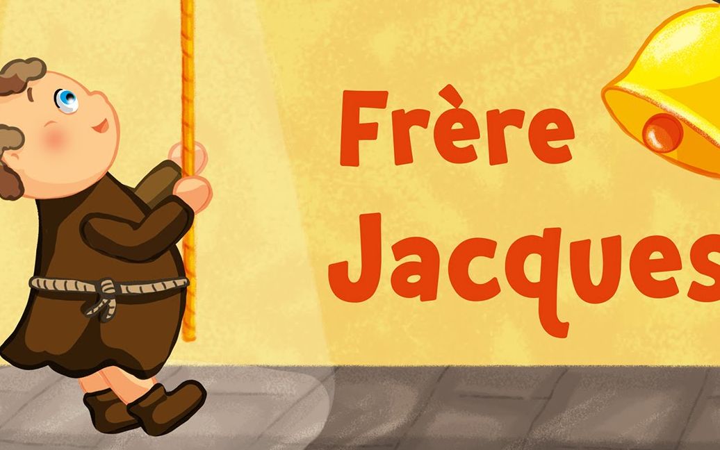 法语版两只老虎 frère jacques 法语字幕_哔哩哔哩_bilibili