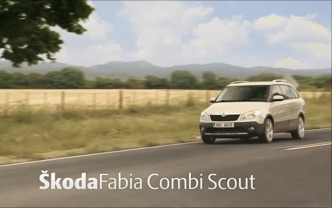 SKODA FABIA斯柯达晶锐国外广告合集哔哩哔哩bilibili