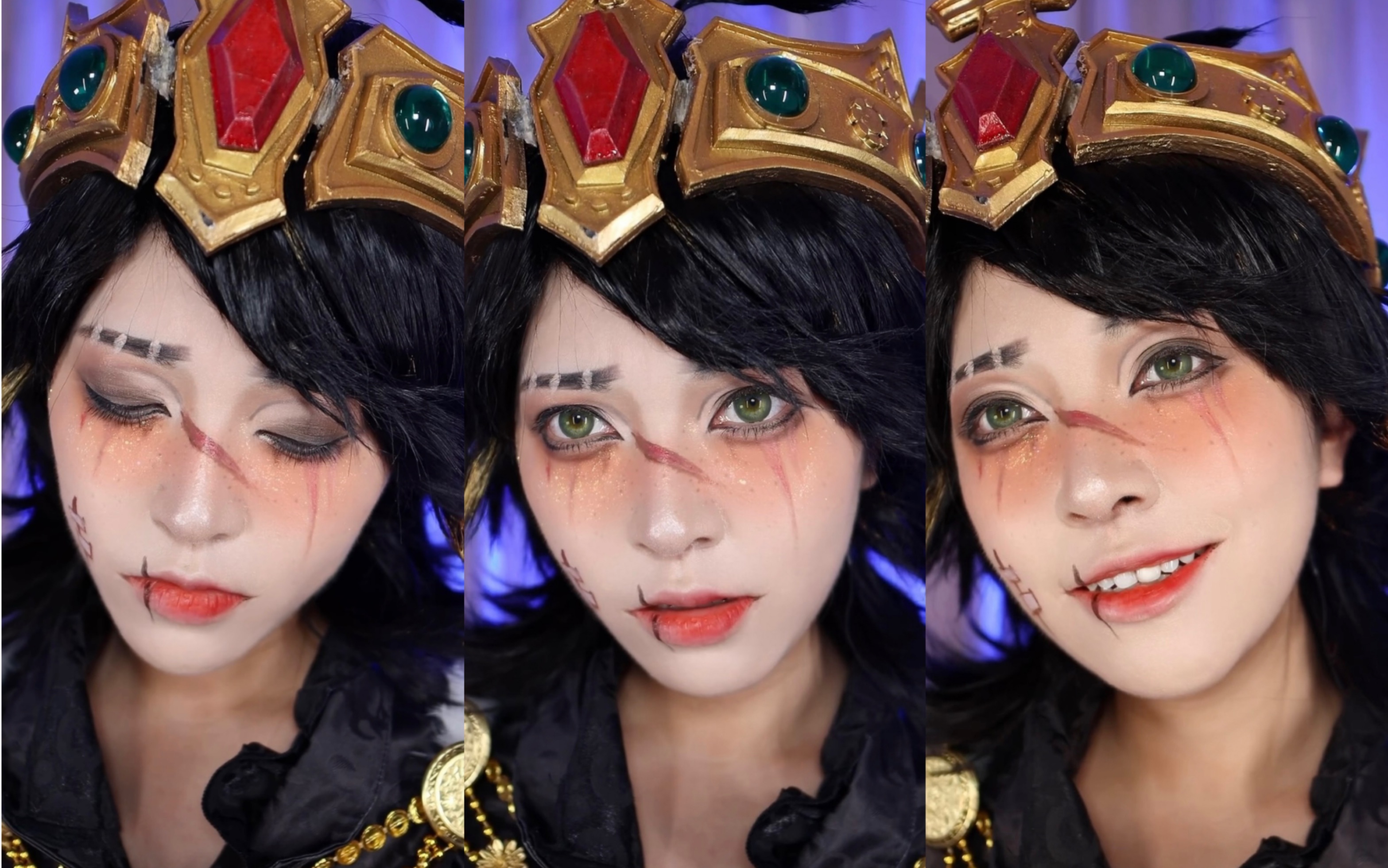 病患 逃罪之人 cosplay试妆