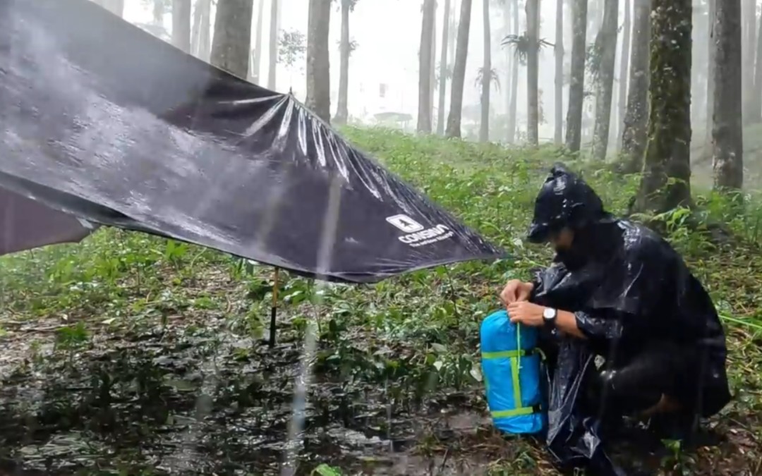 [图]在丛林中遭遇暴雨 如何紧急避险？