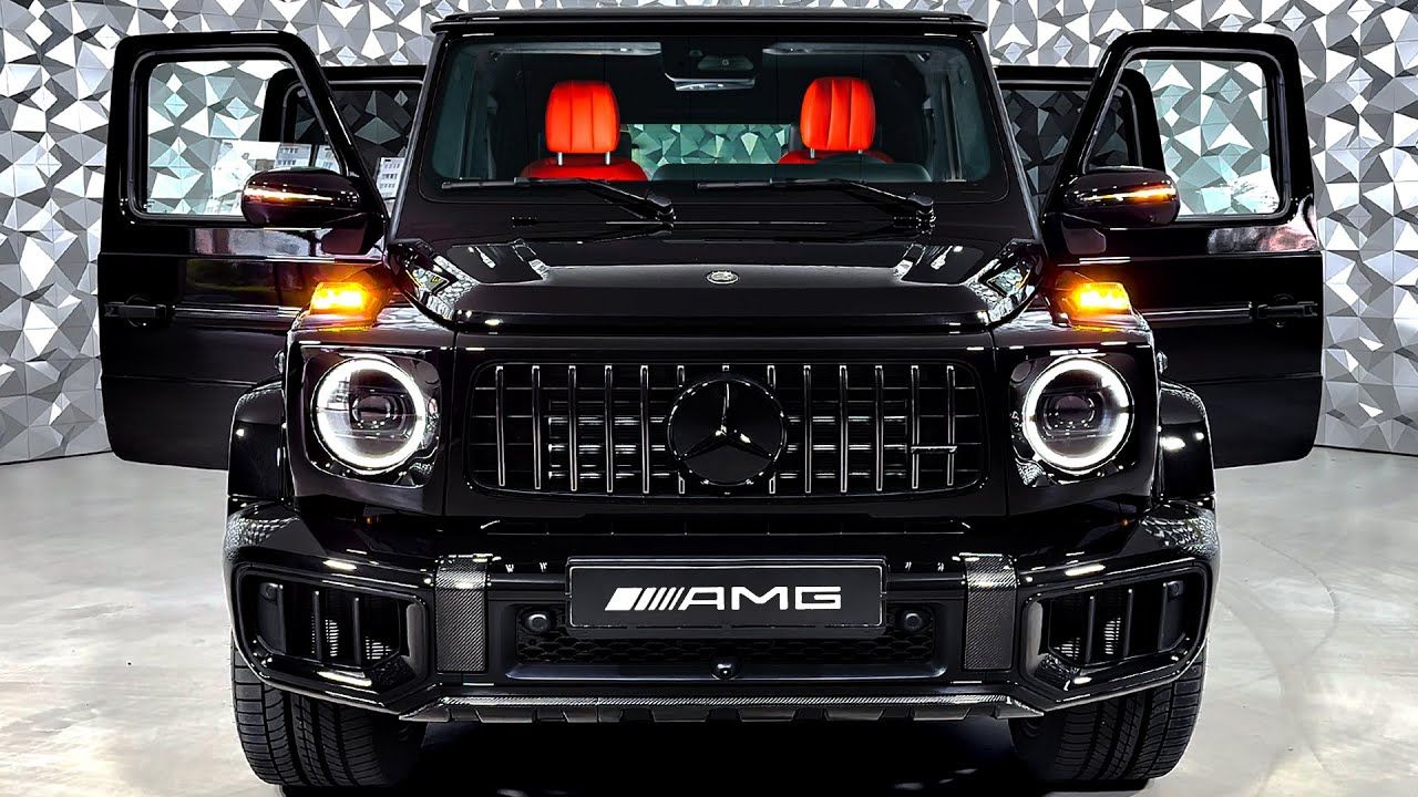 4k【car review tv】少爷您的大g!2025款奔驰amg g63!沉浸式静态体验!