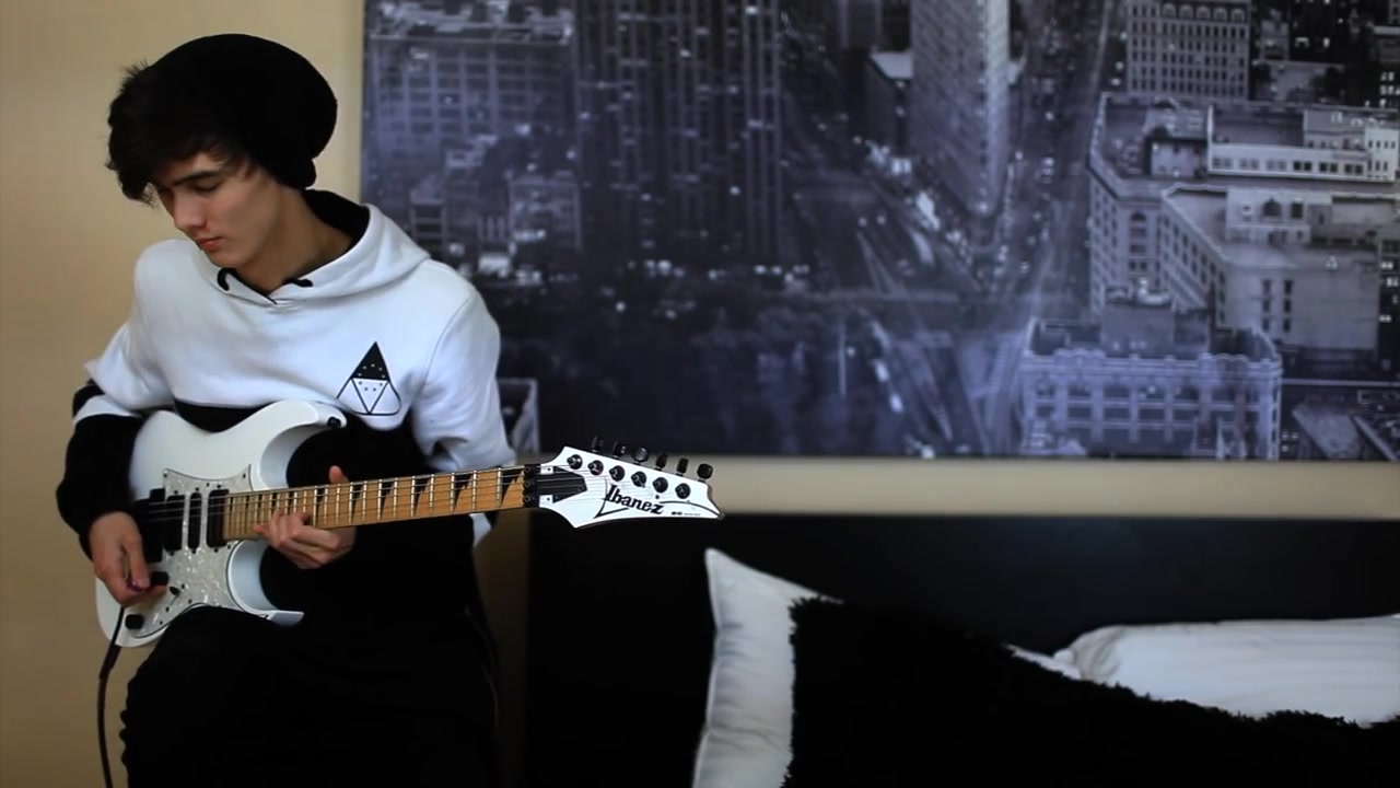 【电吉他】 polyphia-bittersweet (tim henson playthough)