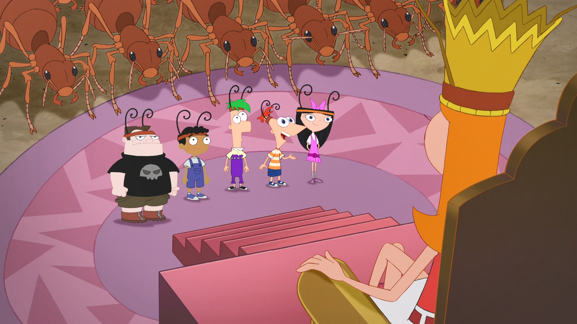 【飞佛 Phineas and Ferb】3/17.5 巨蚁(蚁后凯蒂丝)哔哩哔哩bilibili