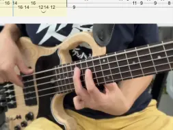 Download Video: 【TAB】Medium Bass Solo