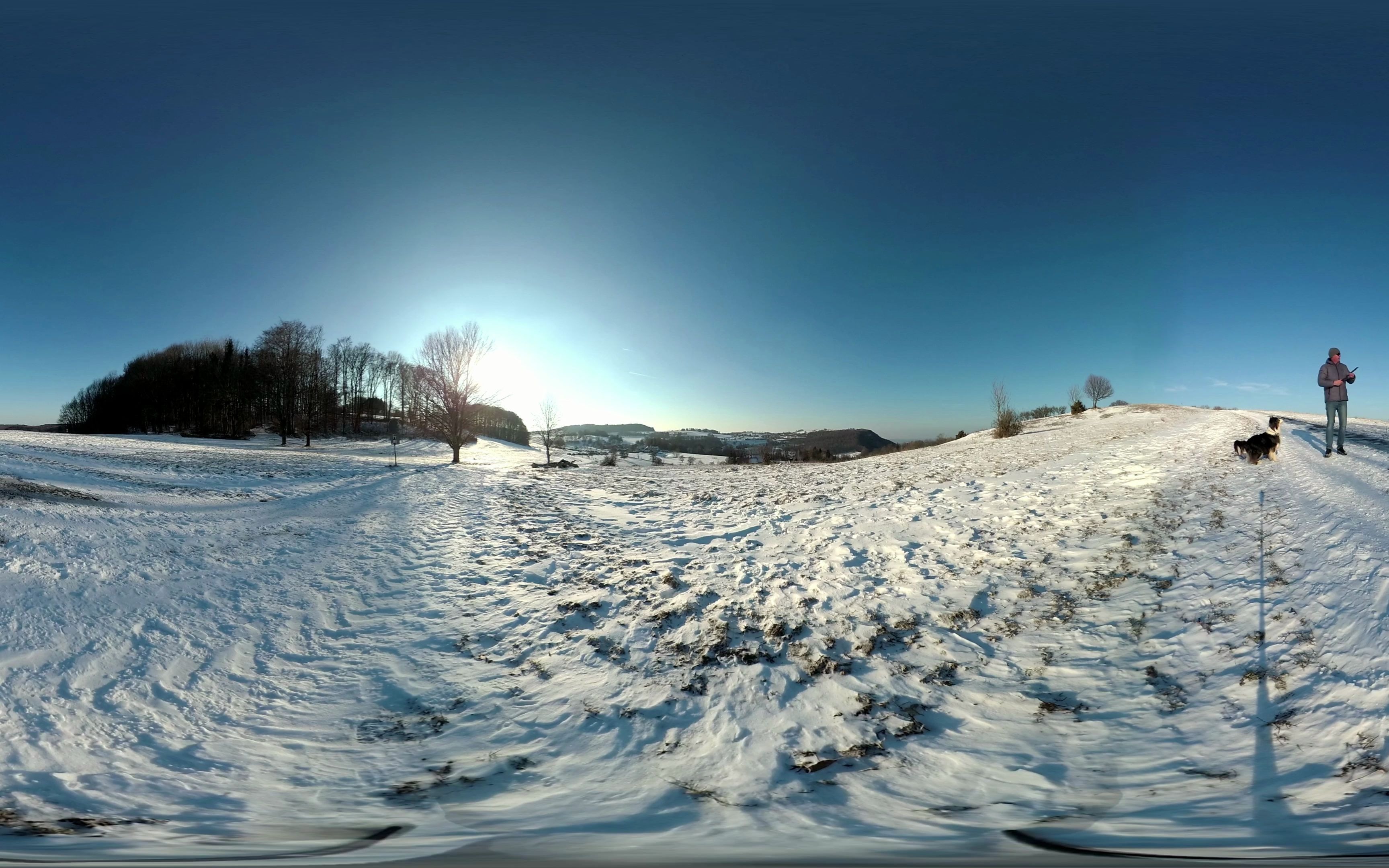 德国阿尔卑斯山冬季 vr全景视频