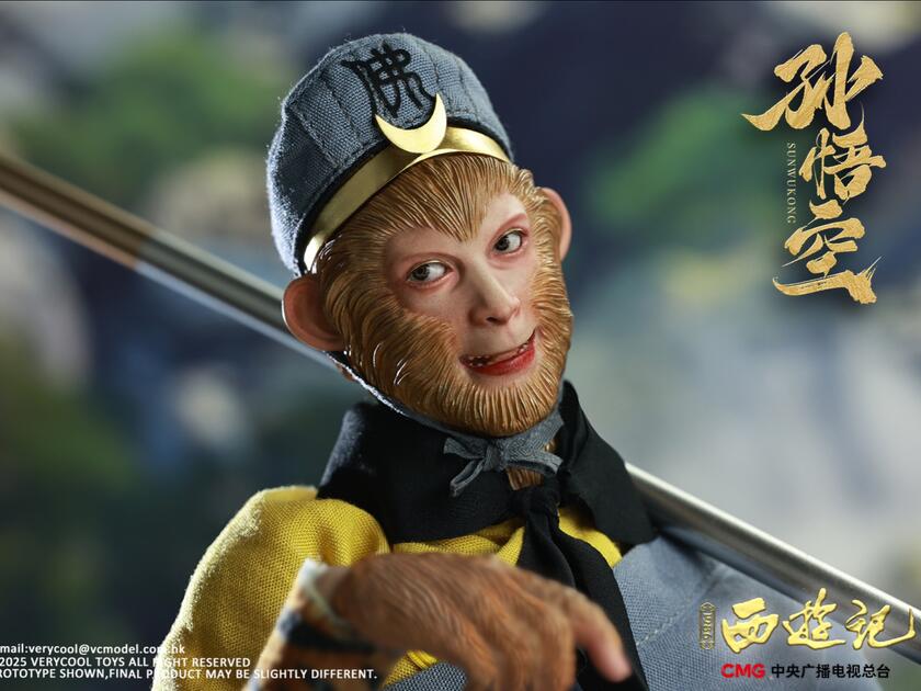 VERYCOOL 新品：1/6 央视86版西游记孙悟空XYJ-002 可动人偶_哔哩哔哩_
