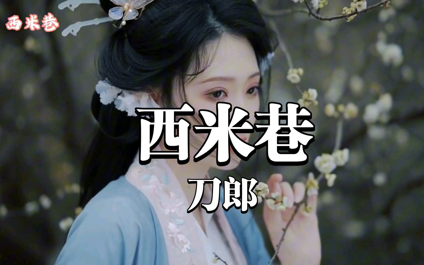 [图]刀郎《西米巷》绝配MV，弹词话本宝藏级歌曲