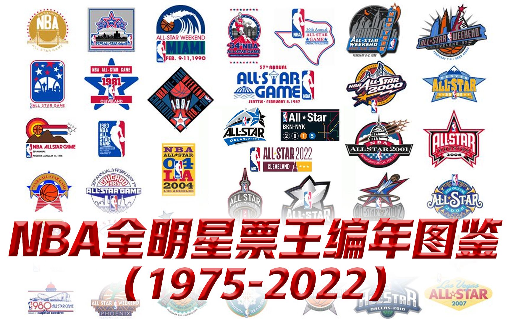 [图]【超全NBA全明星票王数据&荣誉】一口气看完75年到22年的票王风采