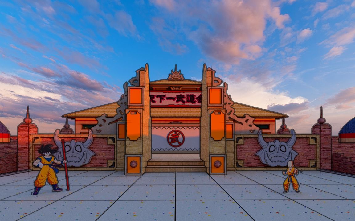 design原创] 儿时的梦想 天下第一武道会_哔哩哔哩_bilibili