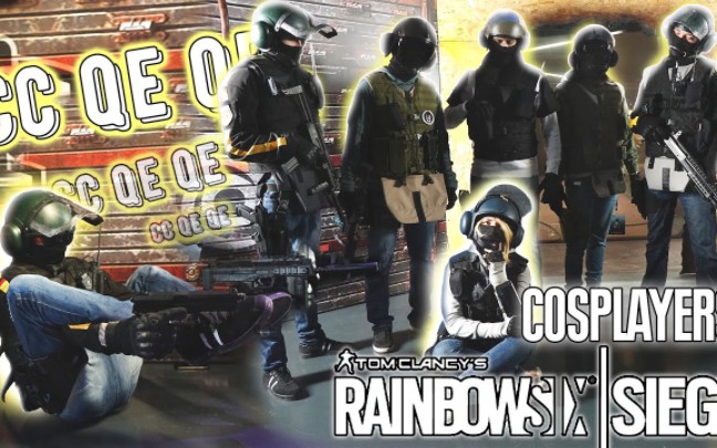 ccc qe qe  Rainbow Six Siege  Cosplayers网络游戏热门视频