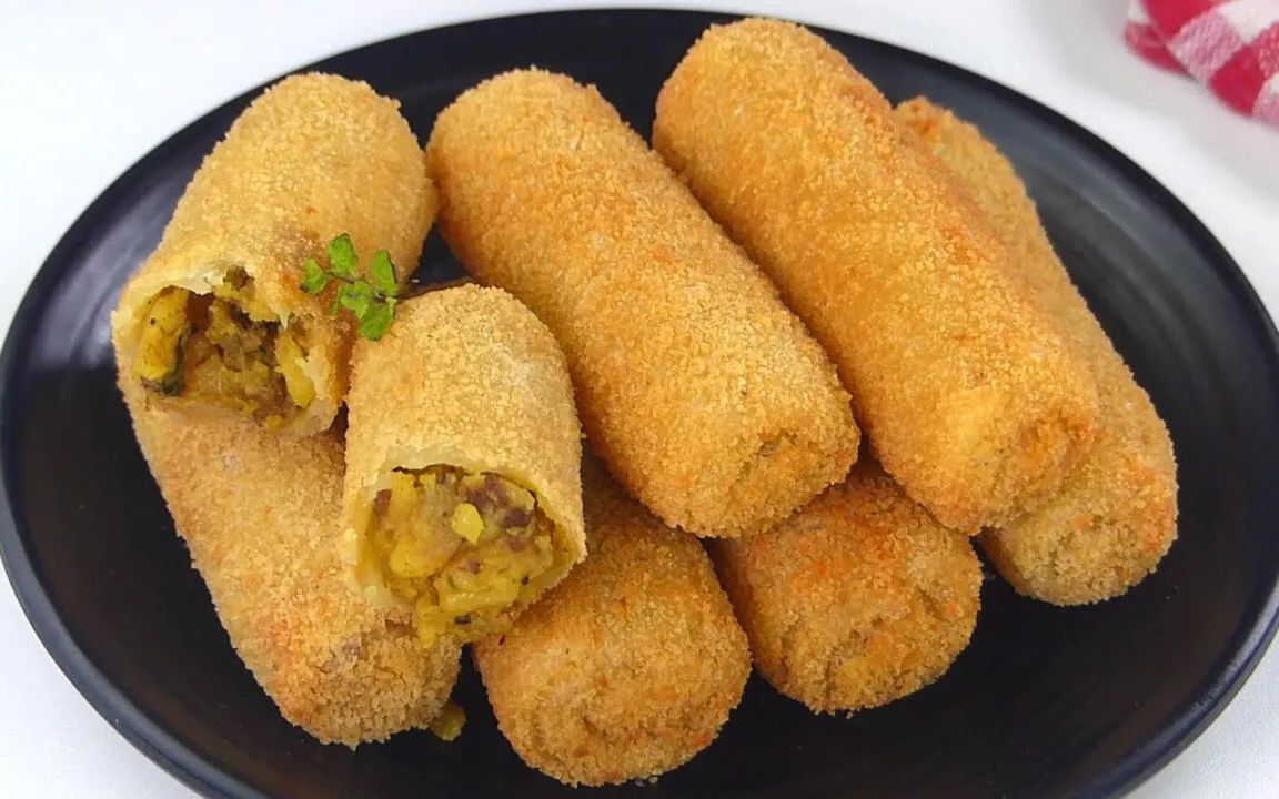 【 tiffin box】脆皮马铃薯卷