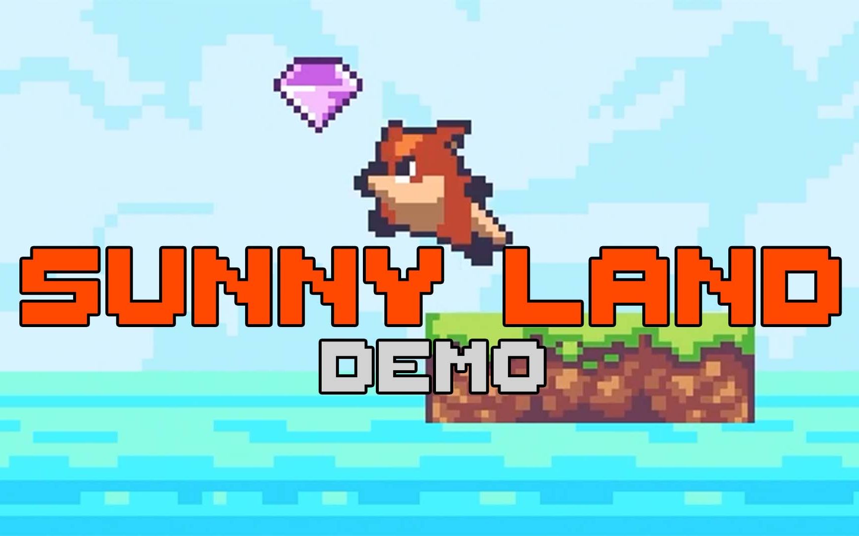 [图]Unity新手自制游戏Demo"Sunny Land"基础功能演示