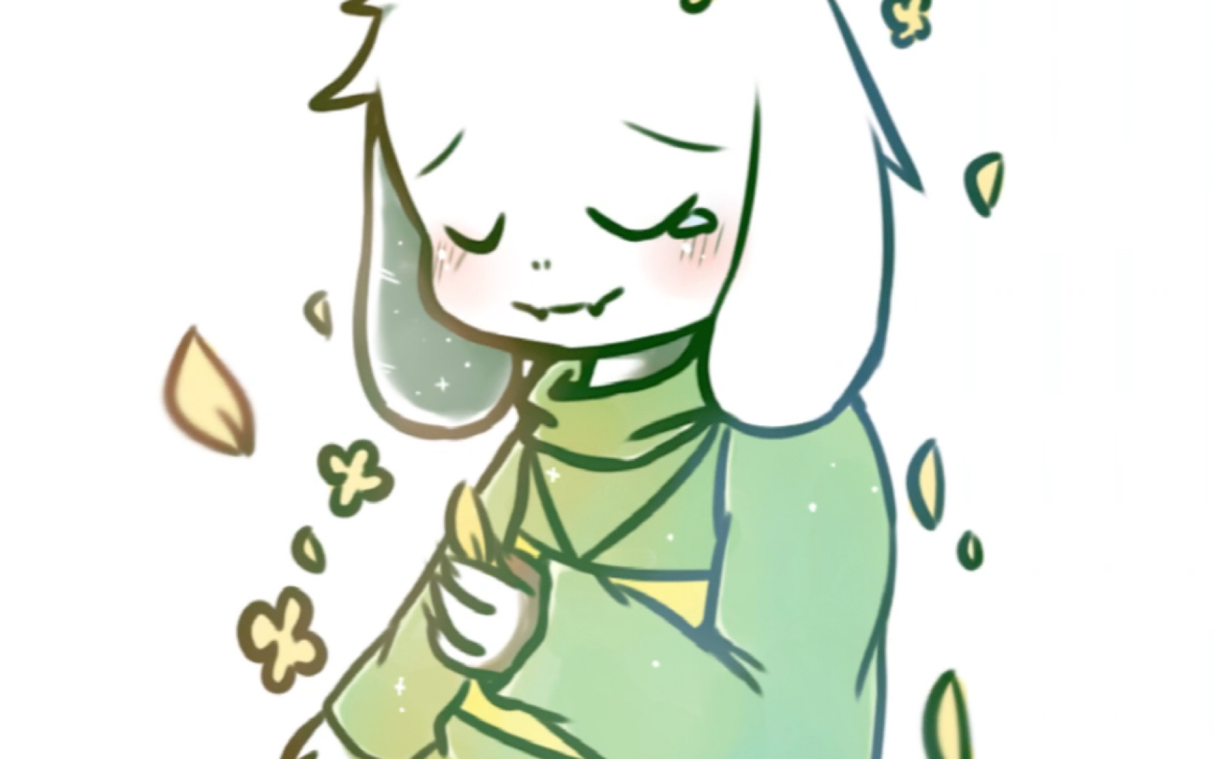 asriel和chara图片剪辑_哔哩哔哩 (゜-゜)つロ 干杯~-bilibili