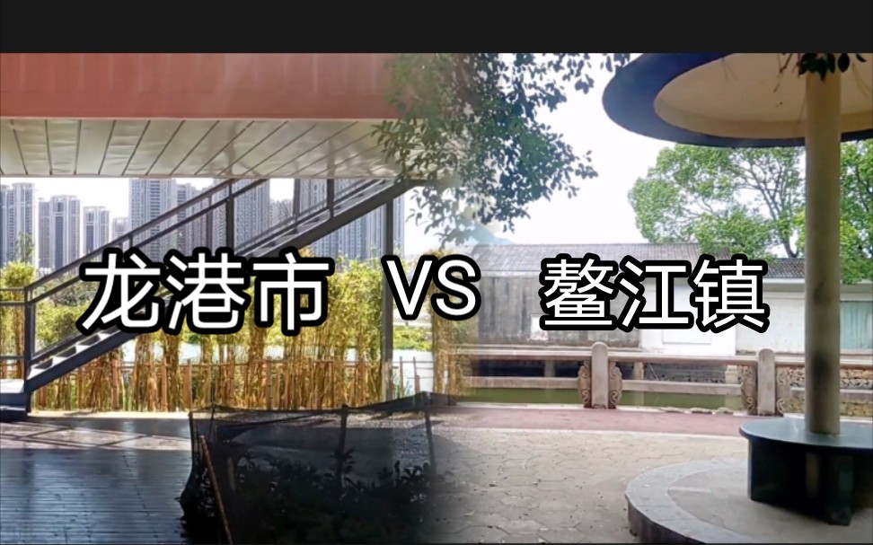 鳌江镇和龙港市,看看这“邻居”镇和市的区别.哔哩哔哩bilibili