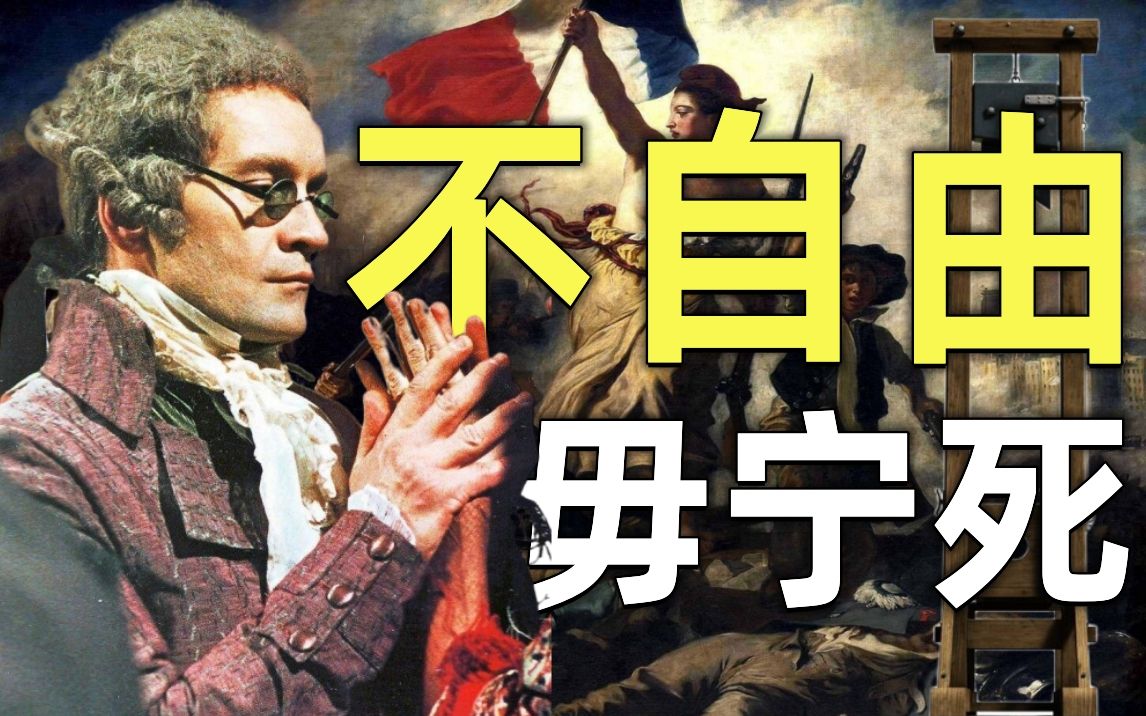 【罗布斯庇尔】不自由毋宁死 法国大革命始末 自由平等博爱的倡导者最终变成独裁的刽子手并反噬自己哔哩哔哩bilibili