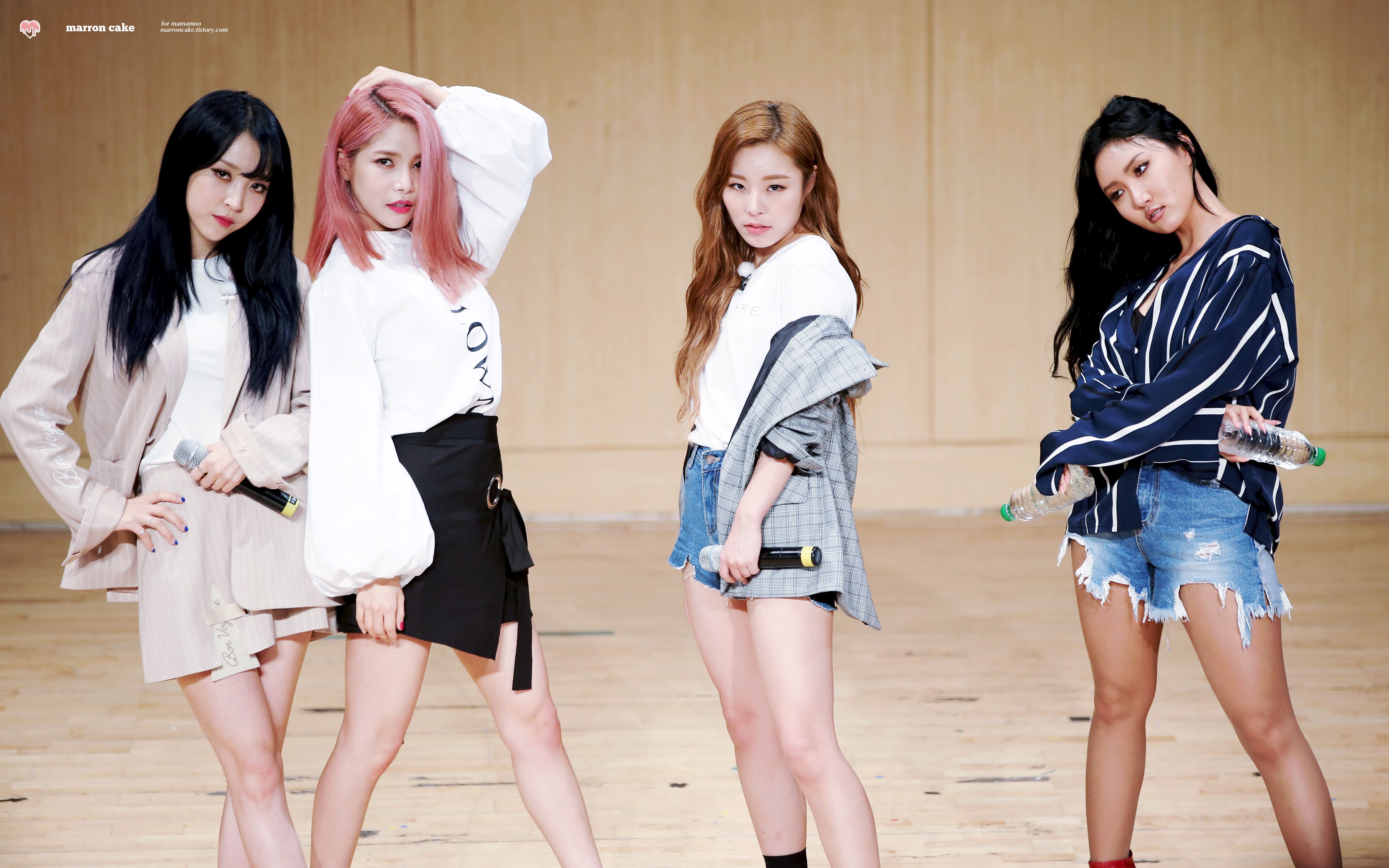 【mamamoo】aze gag 应援自制字幕_哔哩哔哩 (゜