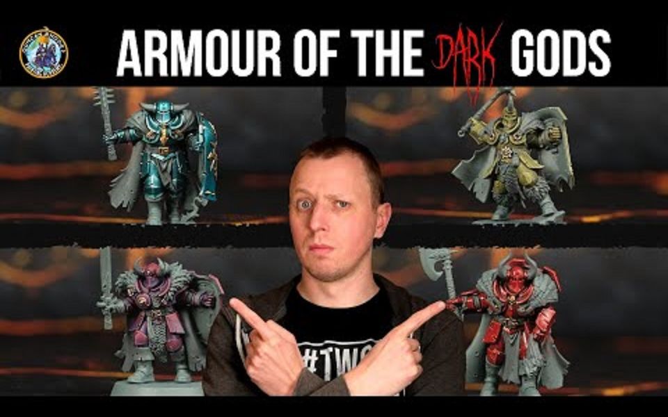 [图][邓肯涂装学院] Armour of the Dark Gods Chaos Warhammer