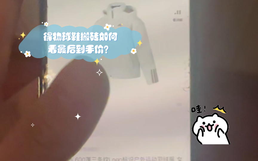 得物球鞋搬砖如何看最后到手价?哔哩哔哩bilibili