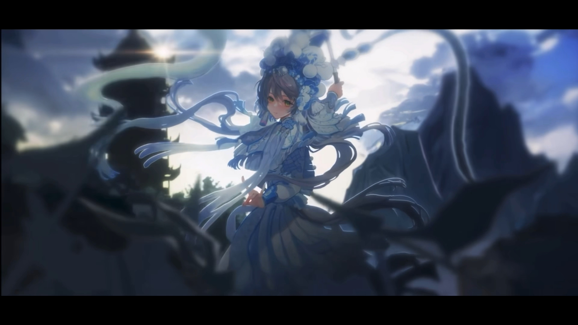 洛天依倒瞰清白美图纯享版