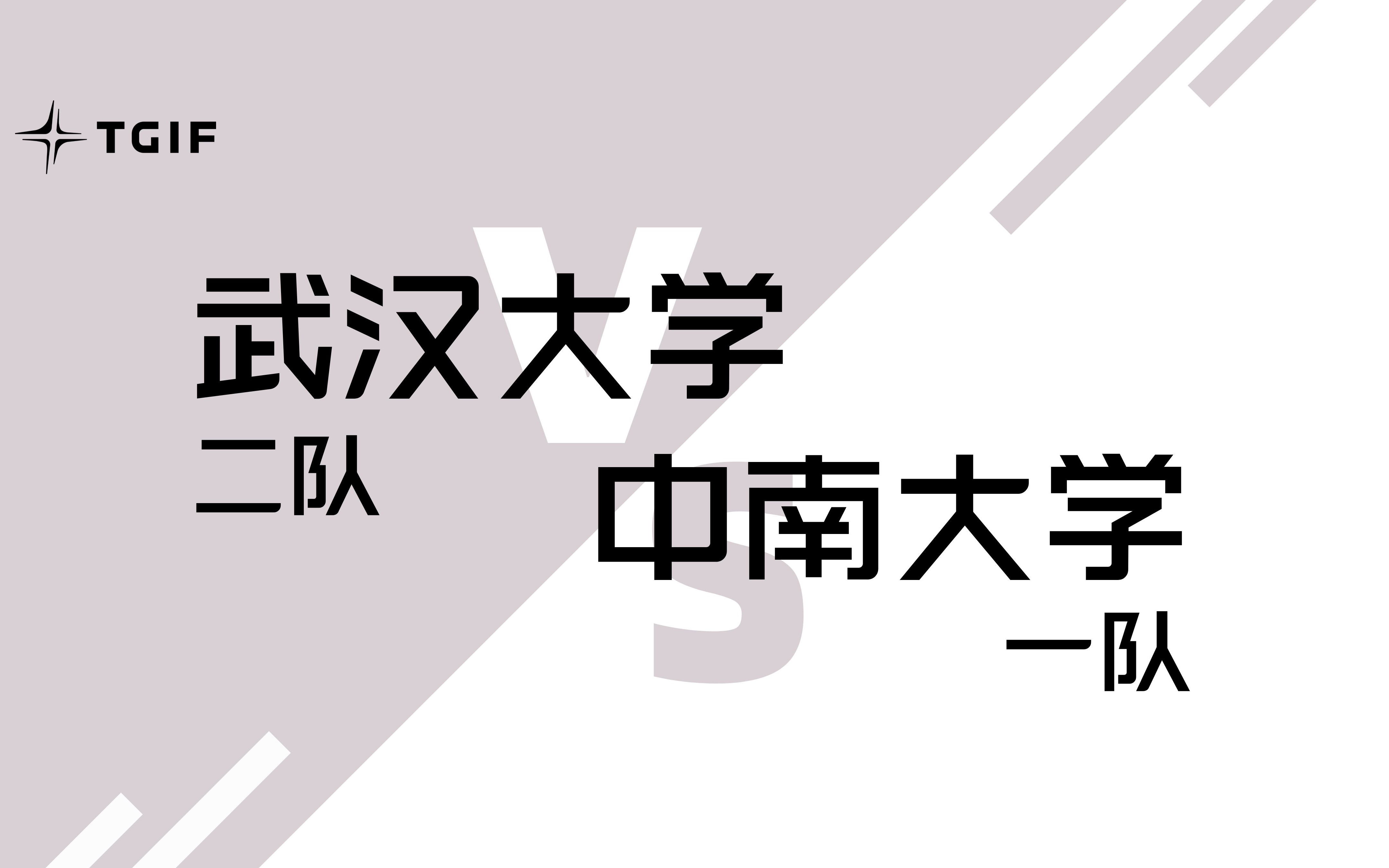 【TGIF新年杯】武汉大学二队vs中南大学一队,8进4英雄联盟