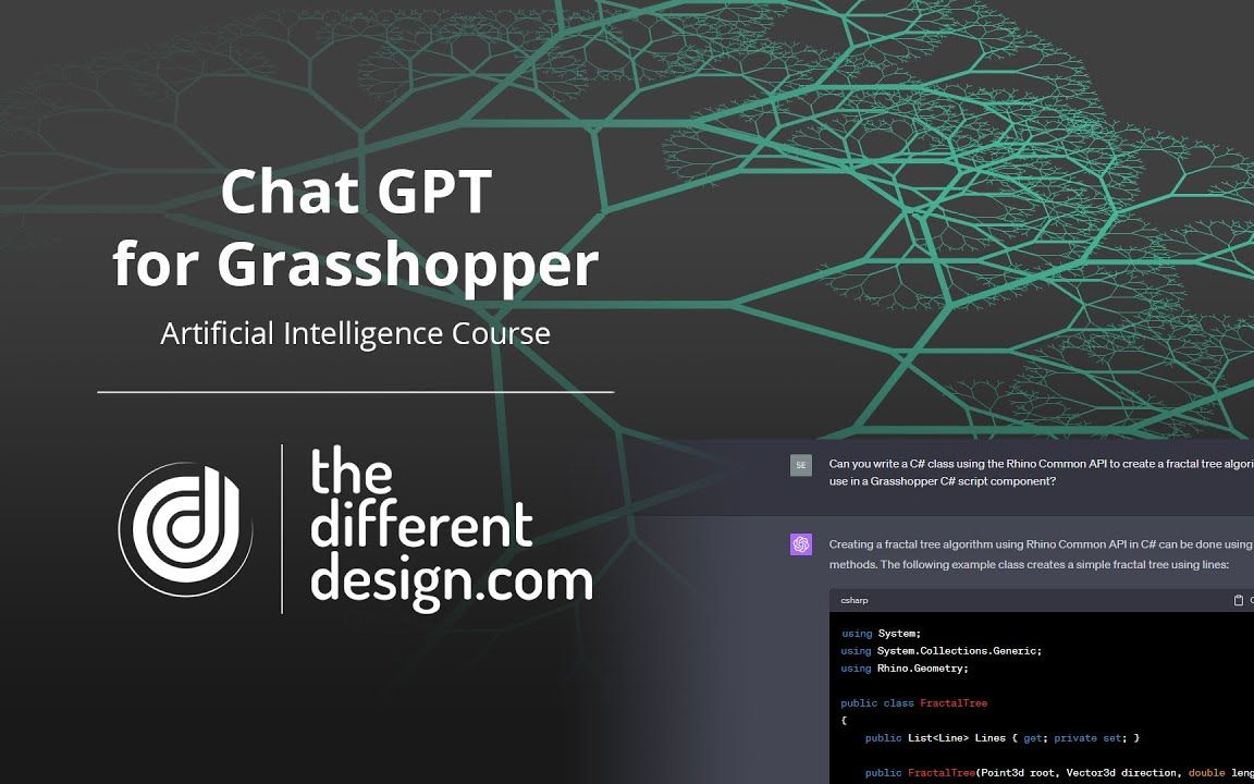 【设计师加油站】Chat GPT for Grasshopper哔哩哔哩bilibili