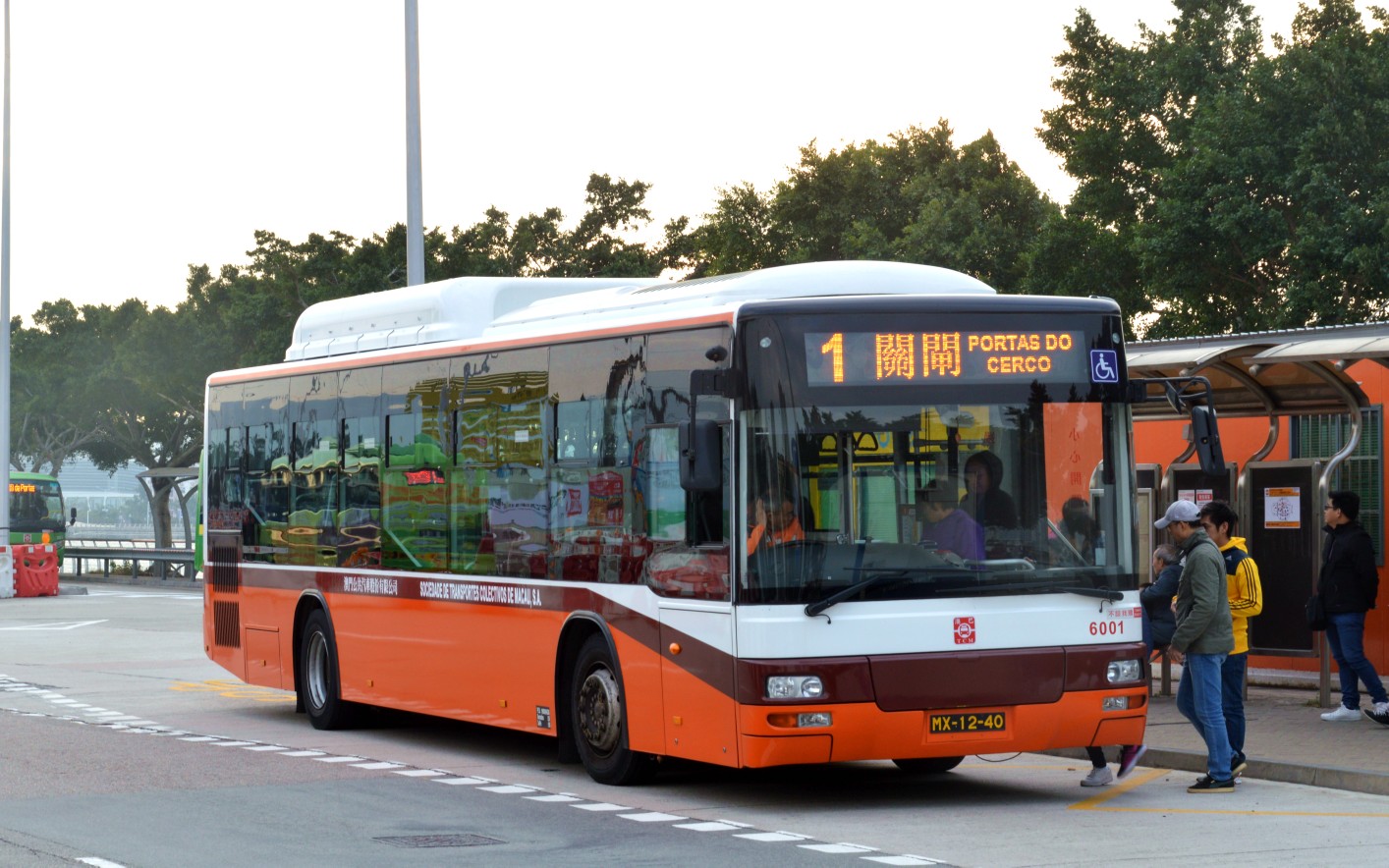 【2019第一作】澳门公交澳巴(tcm)1线 关闸总站