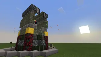 Minecraft服务器建筑ep 1 雪人防御塔 哔哩哔哩 Bilibili