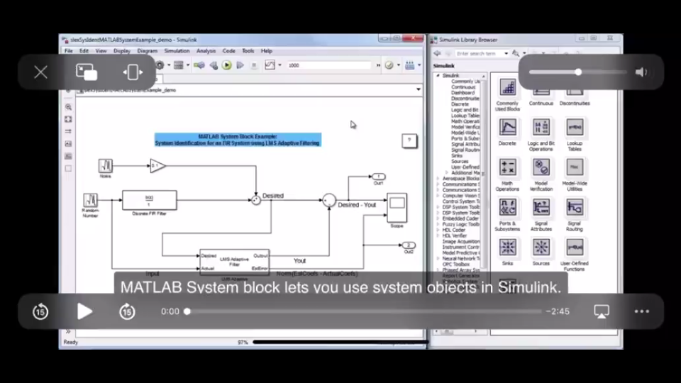 利用 matlab system模块,在simulink中使用 MATLAB语言面向对象编程哔哩哔哩bilibili