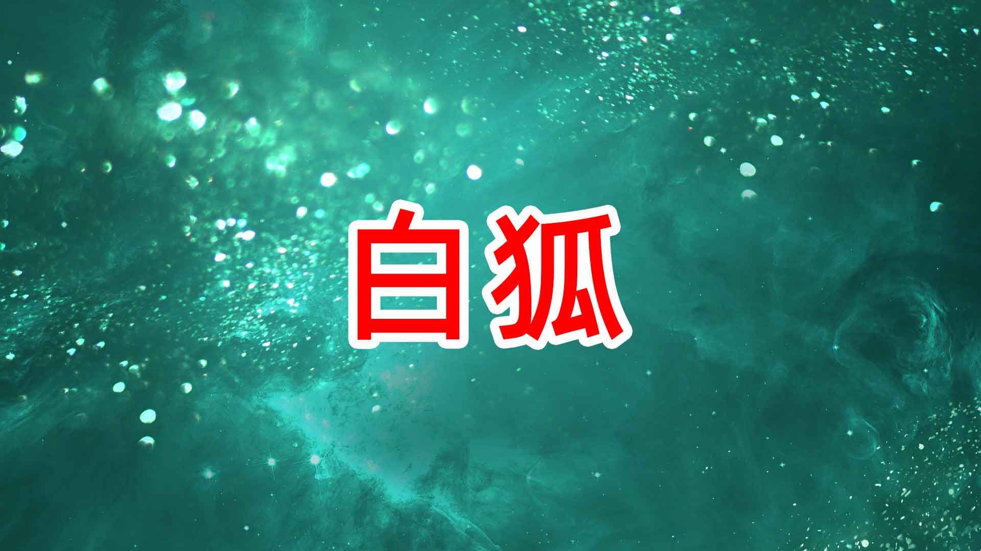 《白狐》舞蹈