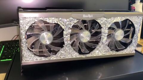 開箱評測】日版Palit RTX 3070 Ti GameRock OC評測對比30803070を