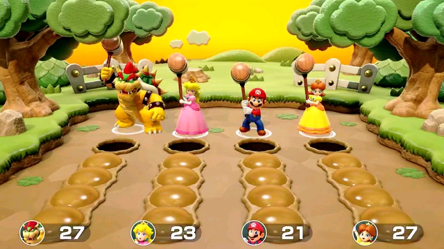 《超级马里奥聚会》迷你小游戏-库巴vs马里奥(大师级难度)_哔哩哔哩