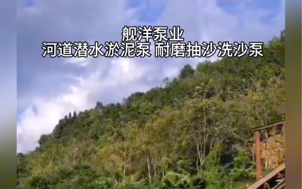 河道潜水清淤泵主要用于清理河道中的淤泥、杂物等.再河道治理、采砂洗沙等工程中发挥着关键作用.哔哩哔哩bilibili