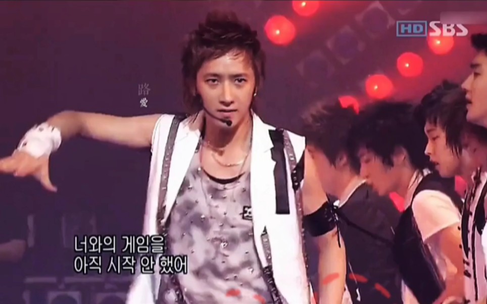 super junior《u》现场版震撼来袭!韩庚巅峰时期!怀念全员时期!