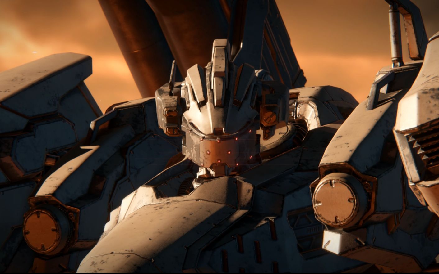 《装甲核心6》封面机甲渡鸦战