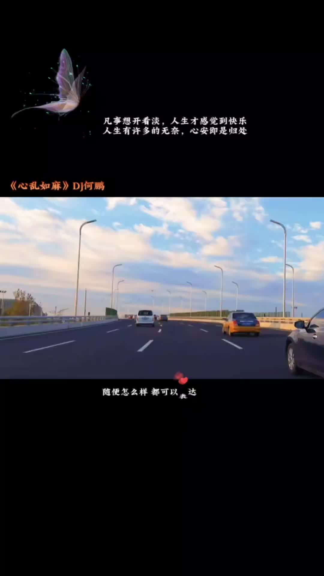 凡事想开看淡人生才感觉到快乐心乱如麻心乱如麻dj