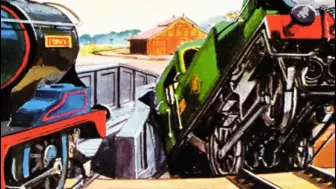 Video herunterladen: OLIVER the WESTERN ENGINE (RWS VST&F) (Spot the Differences)奥利弗在动画与原著的差距