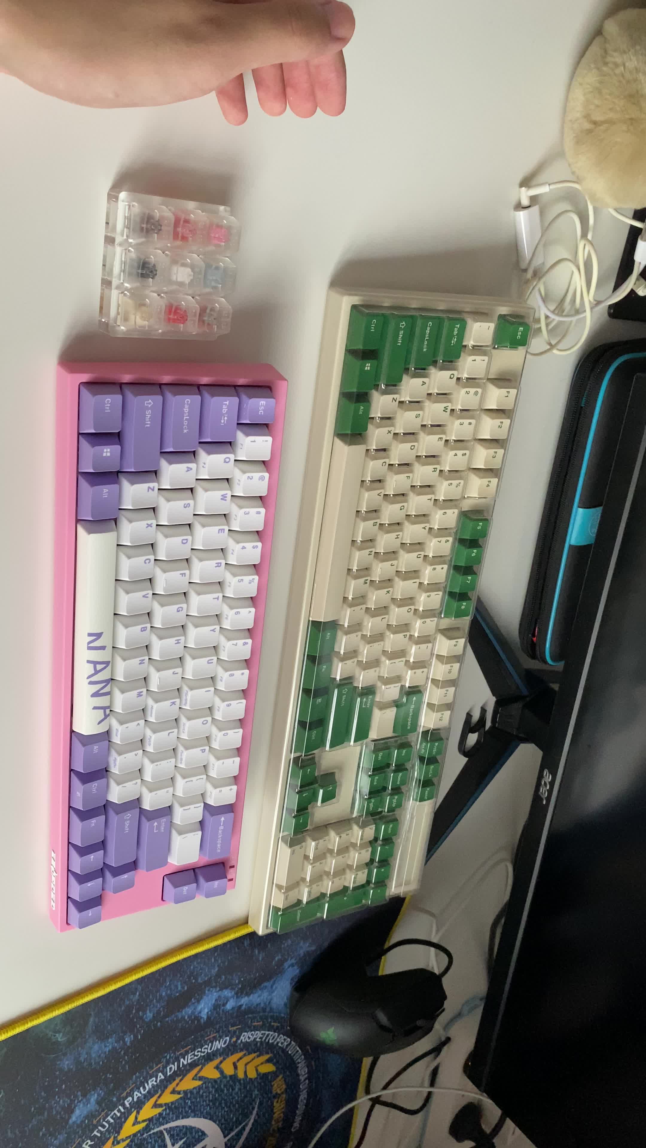 活动  leopold fc660mbt oe nana 利奥博德 极星灰轴 打字音