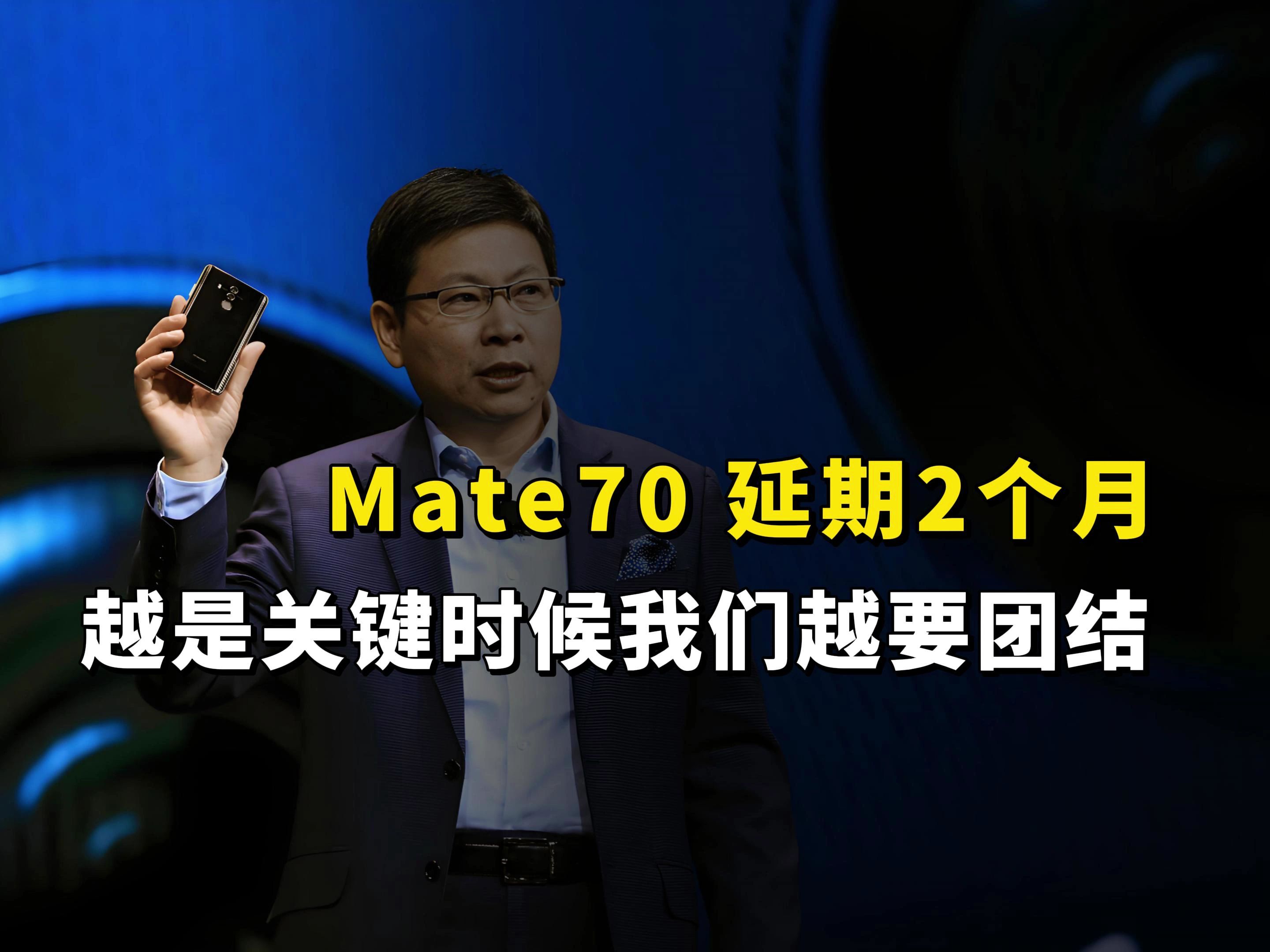 突发!Mate70延期2个月,越是关键时候我们越要团结哔哩哔哩bilibili