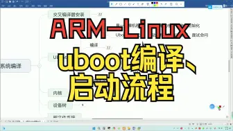 Download Video: uboot编译&启动流程。ARM-Linux完全入门，用最快的路径实现单片机到ARM-Linux的过度！